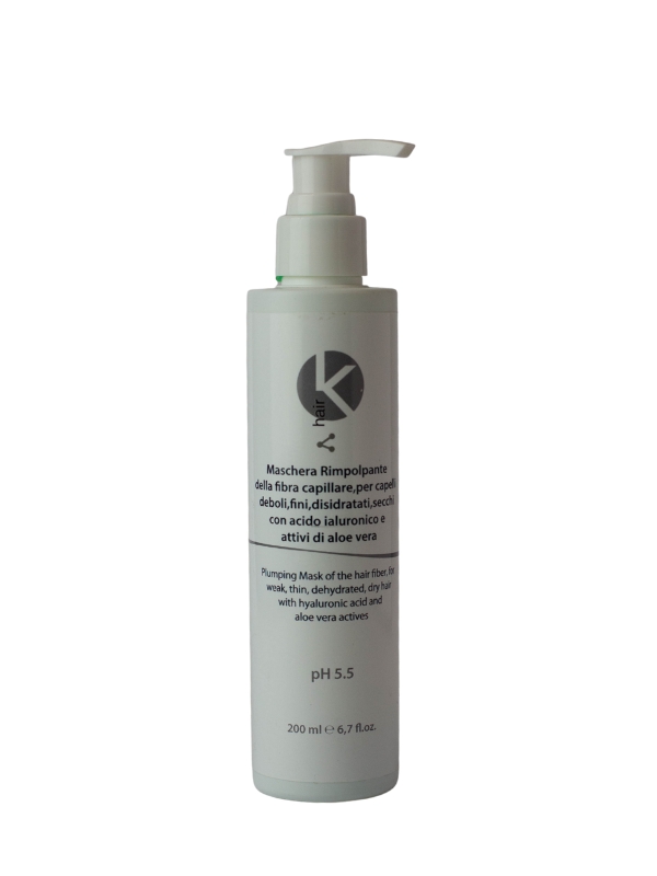 K Hair - Maschera rimpolpante Aloe&Ialuronico