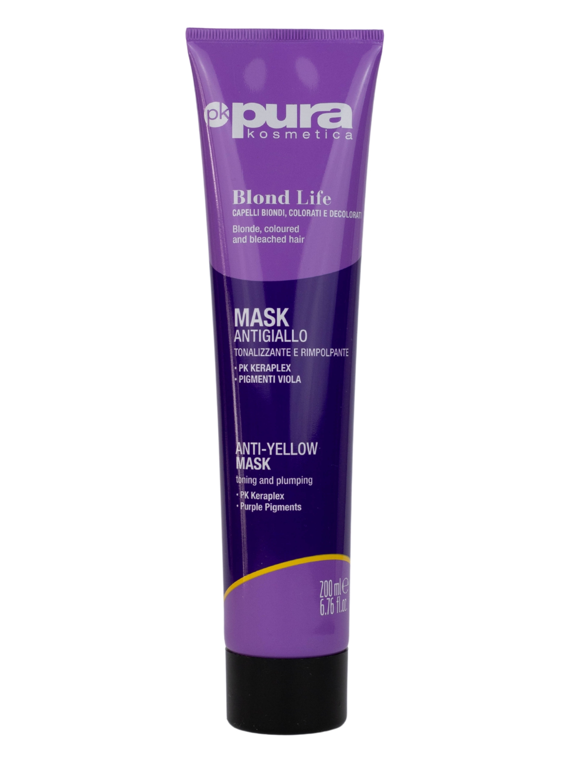MASK ANTIGIALLO BLOND LIFE di PURA KOSMETICA