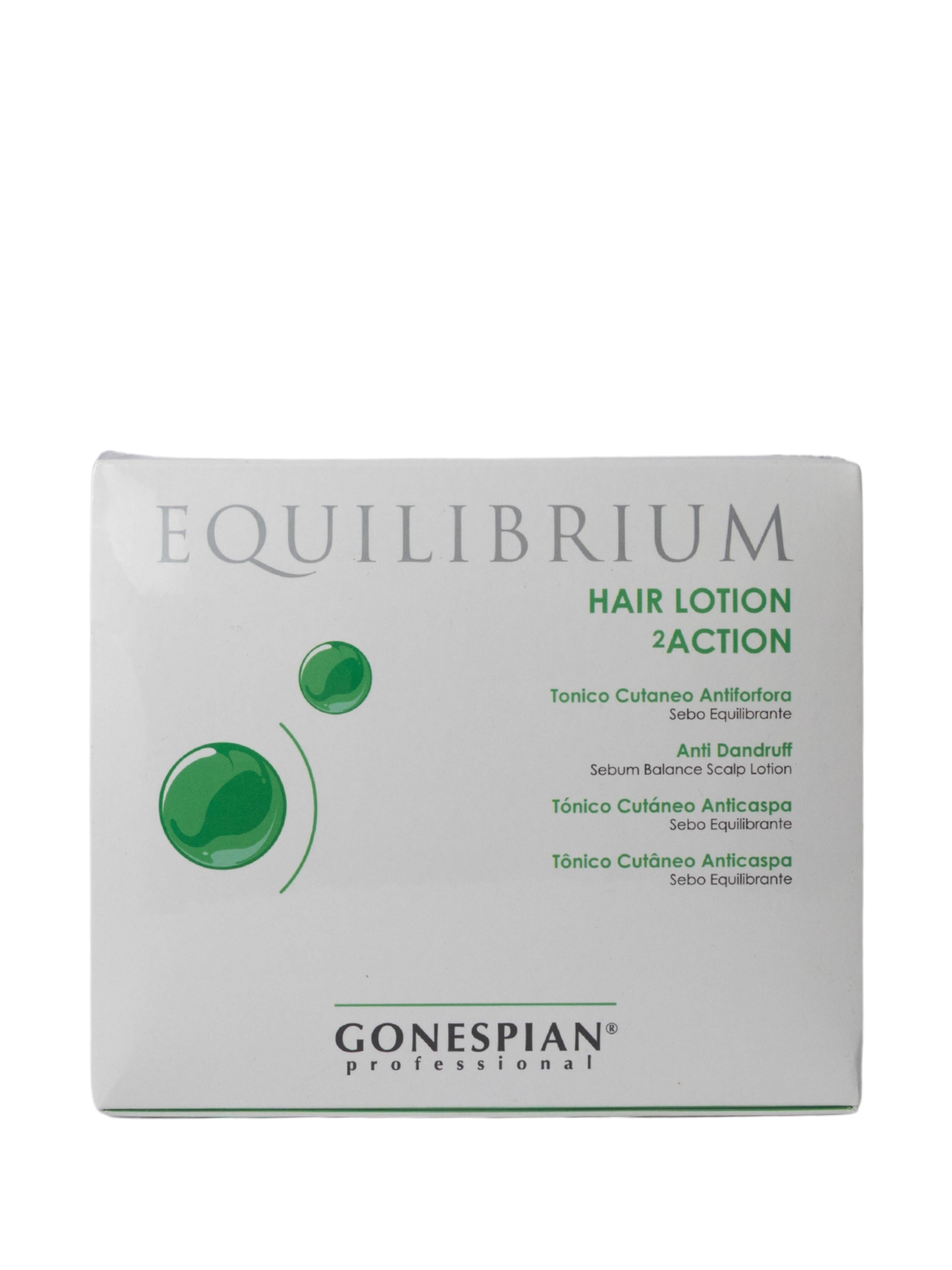 GONESPIAN EQUILIBRIUM 2Action Tonico cutaneo antiforfora 12Pz. x 10ml