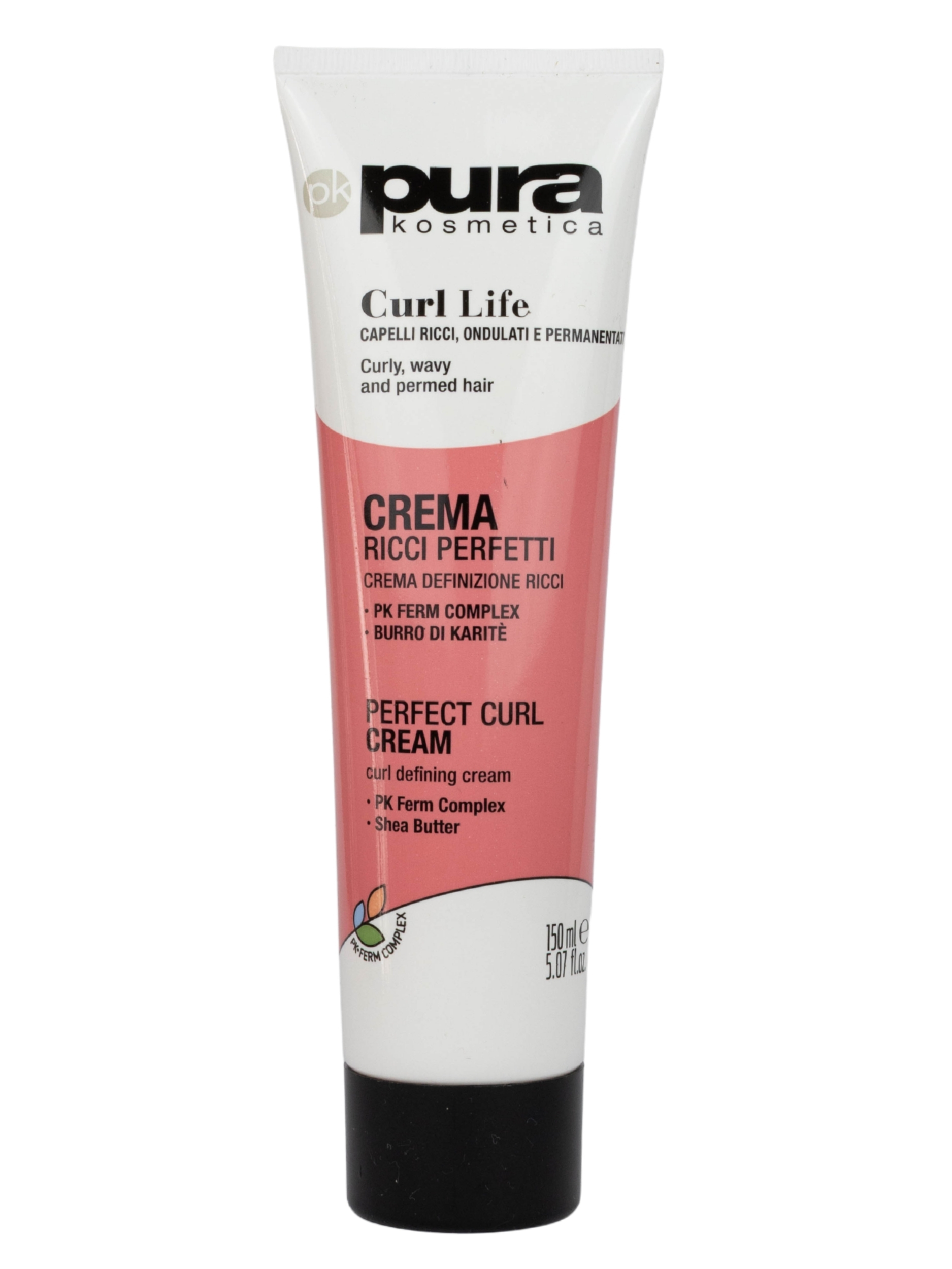 PURA KOSMETICA Curl Life crema ricci perfetti 150 ml