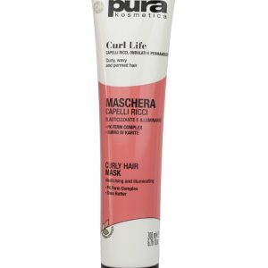 CURL LIFE PURA KOSMETICA Maschera capelli ricci elasticizzante e illuminante
