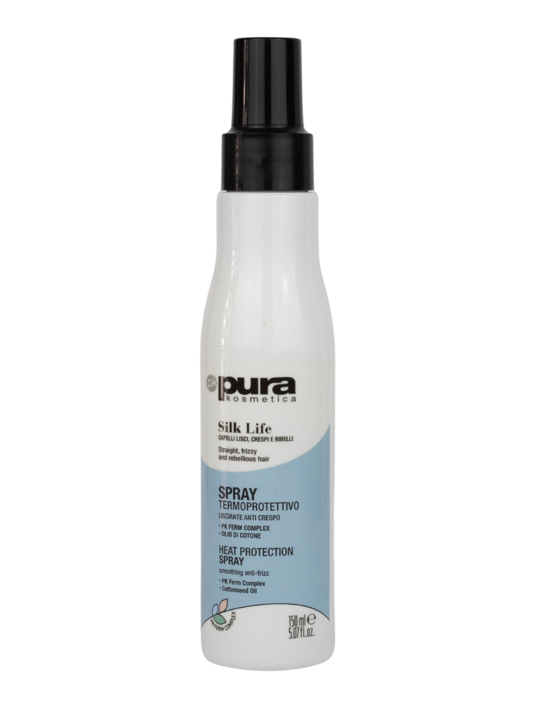 SILK LIFE SPRAY TERMOPROTETTIVO Professionale PURA KOSMETICA 150 ml