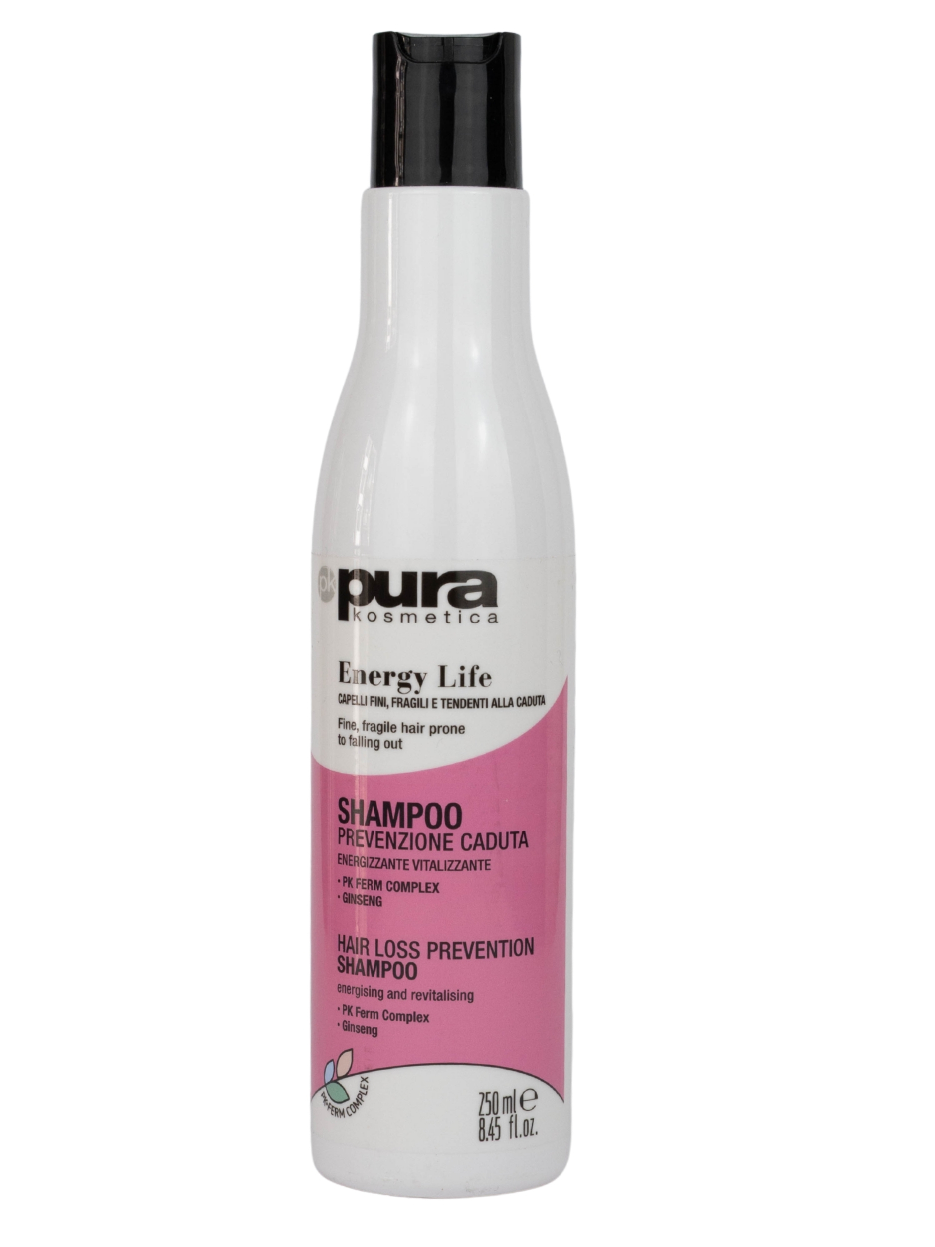 PURA KOSMETICA ENERGY LIFE shampoo prevenzione caduta