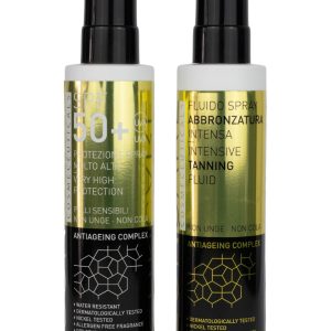 COSMETHIC SUN CARE KIT Fluido abbronz.intensiva+Protezione 50 SPF 175 ml