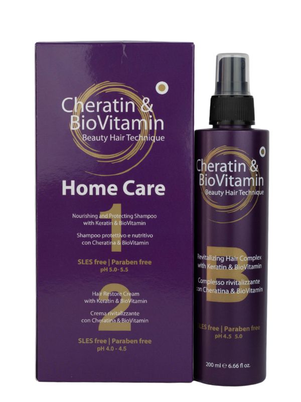 KIT RIVITALIZZANTE CHERATIN&BIOVITAMIN di HAIR ON OFF