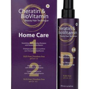 CHERATIN&BIOVITAMIN KIT shampoo+conditioner+spray 16 in 1