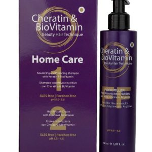 Cheratin&Biovitamin KIT shampoo+conditioner+Faber Filler(siero)