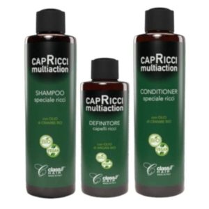 MULTIACTION CapRicci kit shampoo+conditioner+siero ravviva ricci