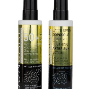 COSMETHIC SUN CARE KIT Protezione SPF 50+Latte dopo sole spray 175 ml